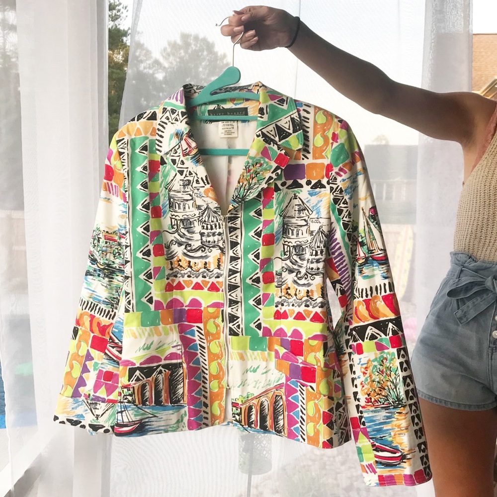 Harvé Bernard | Venice Vibrant Jacket | 0105